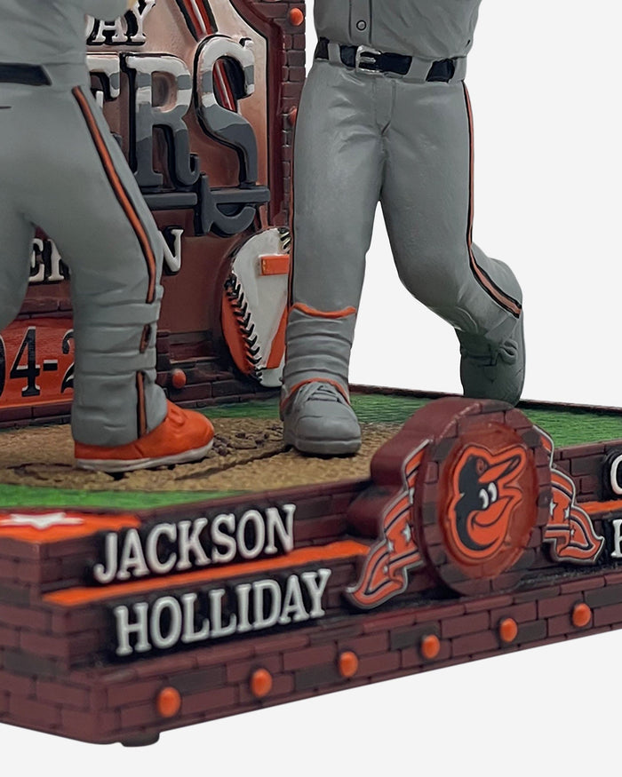 Gunnar Henderson & Jackson Holliday Baltimore Orioles Home Run Dual Bobblehead FOCO - FOCO.com