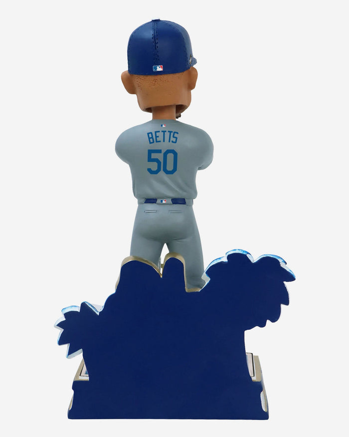 Mookie Betts Los Angeles Dodgers 2024 World Series Champions LA Gesture Bobblehead FOCO - FOCO.com