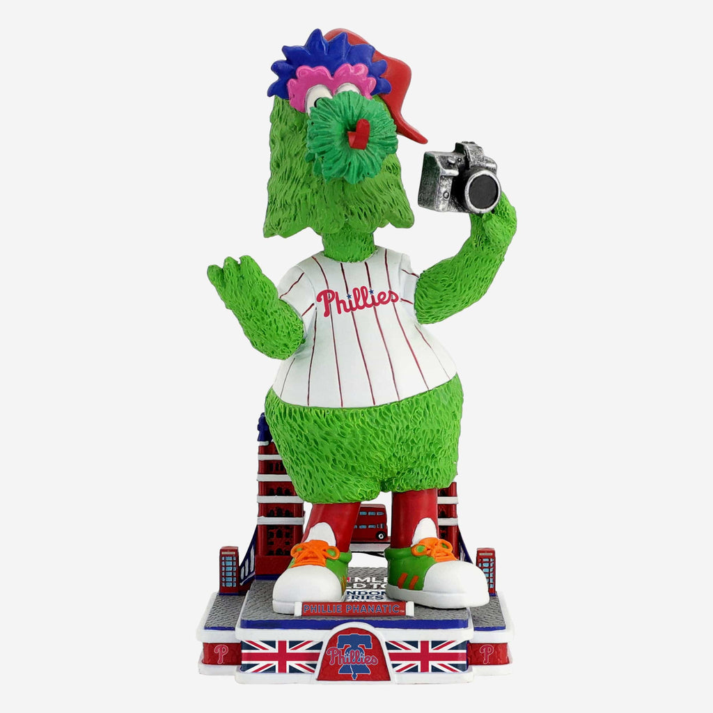 Phillie Phanatic Philadelphia Phillies 2024 MLB London Series Mascot Bobblehead FOCO - FOCO.com