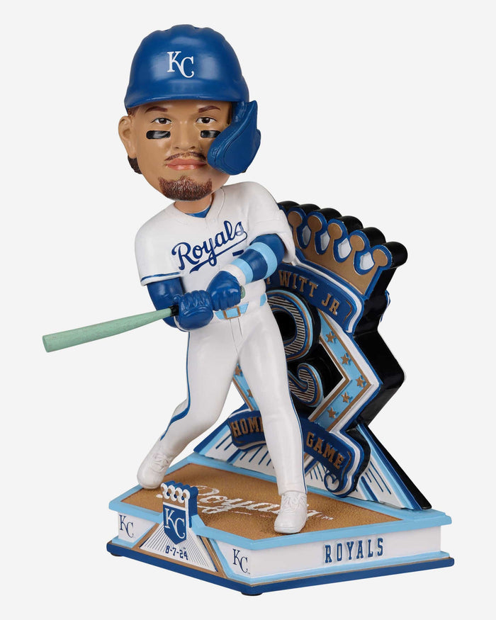 Bobby Witt Jr Kansas City Royals Multi Home Run Game Bobblehead FOCO - FOCO.com
