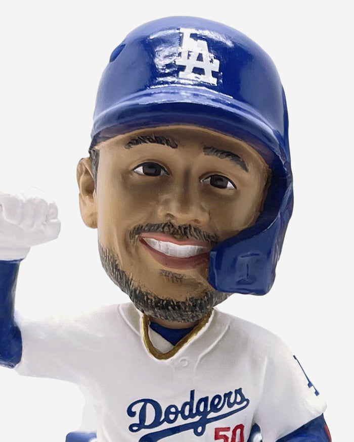 Los Angeles Dodgers Most Runs in NLCS History Mini Bobblehead Scene FOCO - FOCO.com