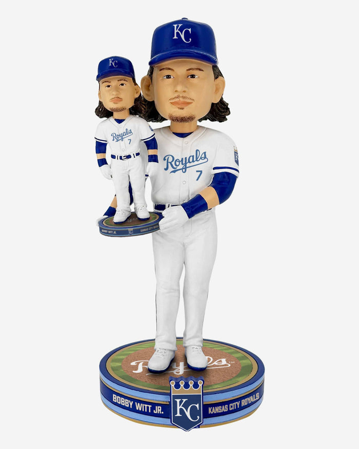 Bobby Witt Jr Kansas City Royals Bobble Dubblz Bobblehead FOCO - FOCO.com
