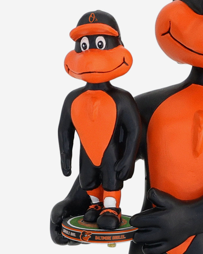 The Oriole Bird Baltimore Orioles Bobble Dubblz Mascot Bobblehead FOCO - FOCO.com