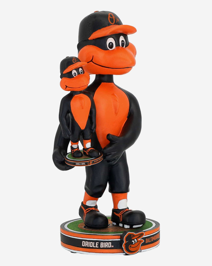 The Oriole Bird Baltimore Orioles Bobble Dubblz Mascot Bobblehead FOCO - FOCO.com