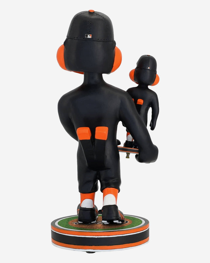 The Oriole Bird Baltimore Orioles Bobble Dubblz Mascot Bobblehead FOCO - FOCO.com