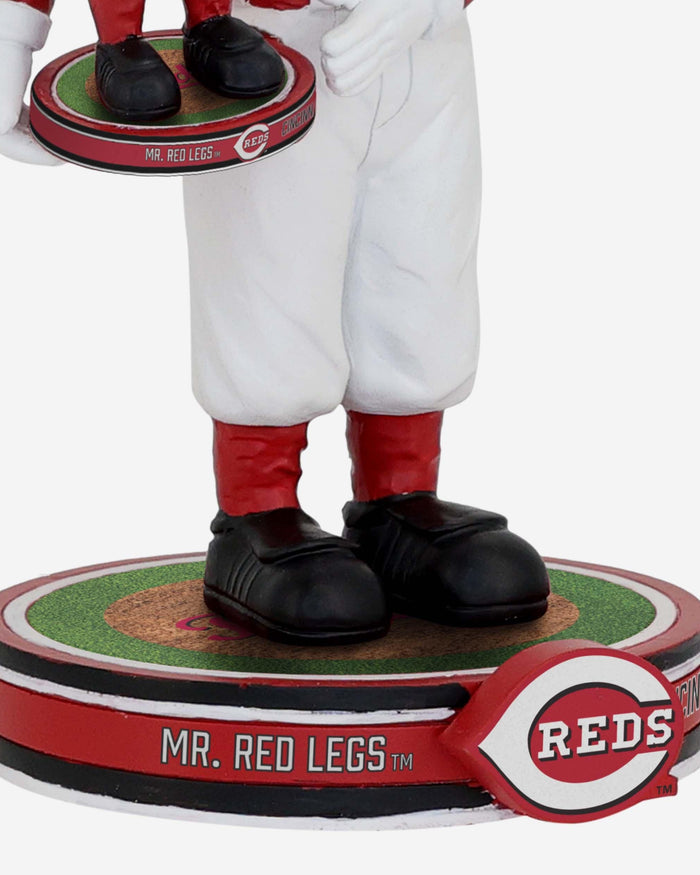 Mr Redlegs Cincinnati Reds Bobble Dubblz Mascot Bobblehead FOCO - FOCO.com