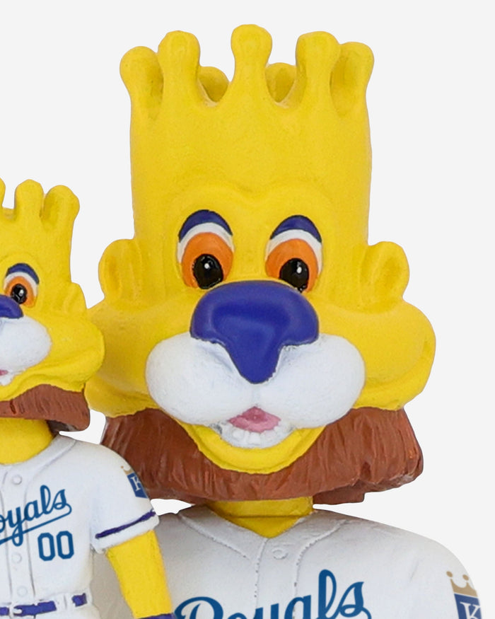 Sluggerrr Kansas City Royals Bobble Dubblz Mascot Bobblehead FOCO - FOCO.com
