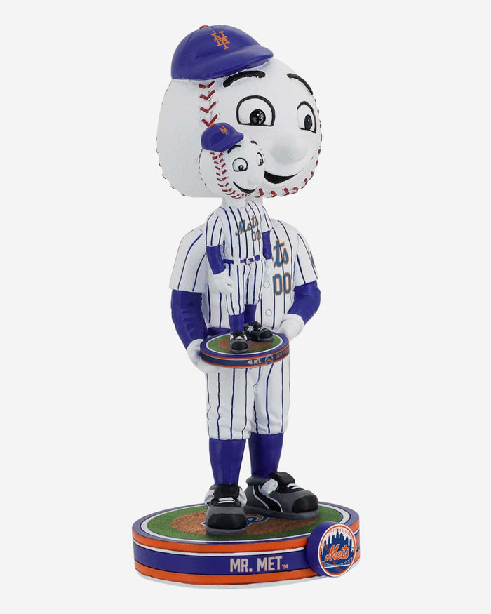 thumbnail image 2 of Vintage Mr. Met Embroidered Iron-On Patch – New York Mets – 4" X 2" 2 of 6