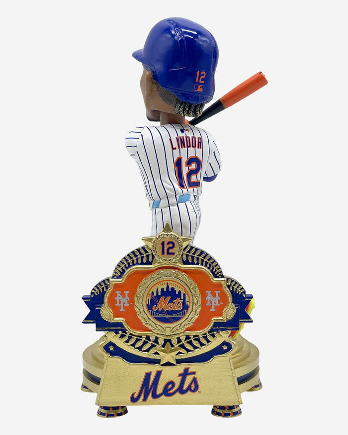 Francisco Lindor New York Mets NLDS Grand Slam Gamebreaker Bobblehead FOCO - FOCO.com