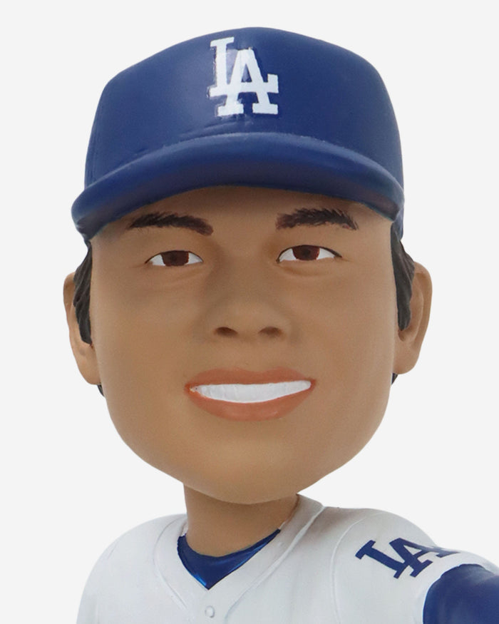 Yoshinobu Yamamoto Los Angeles Dodgers NLCS Bound Bobblehead FOCO - FOCO.com