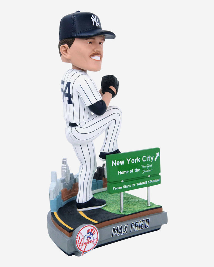 Max Fried New York Yankees Next Stop Bobblehead FOCO - FOCO.com