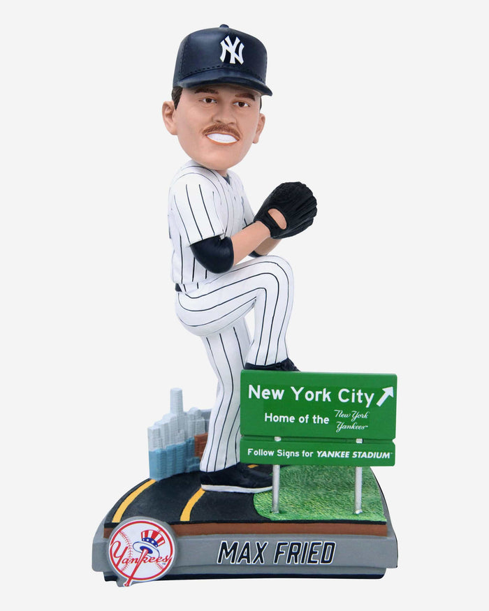 Max Fried New York Yankees Next Stop Bobblehead FOCO - FOCO.com