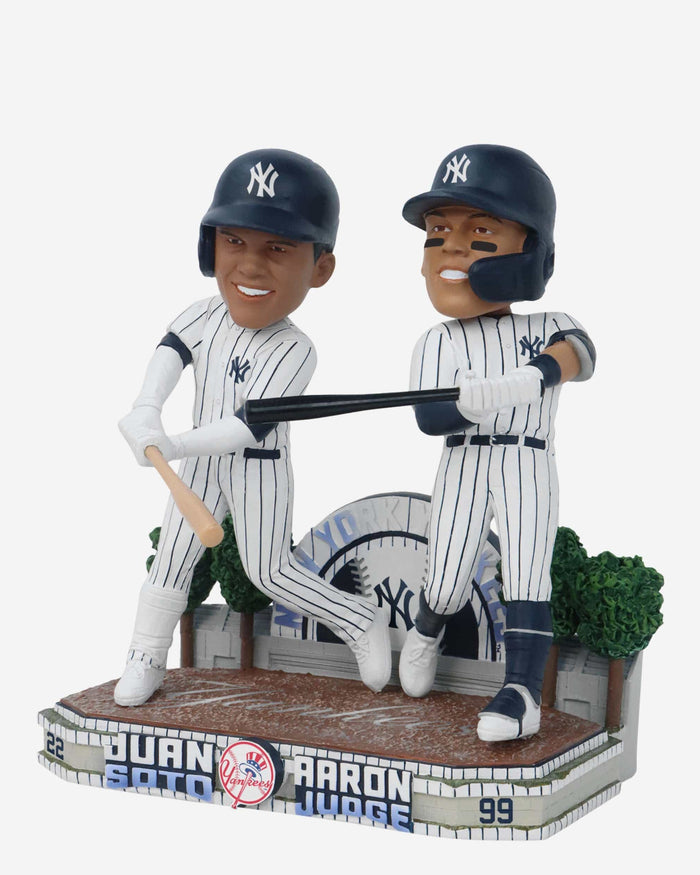 Aaron Judge & Juan Soto New York Yankees Bobblemate Dual Bobblehead FOCO - FOCO.com