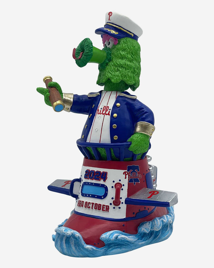 Phillie Phanatic Philadelphia Phillies 2024 Red October Submarine Mascot Bobblehead FOCO - FOCO.com