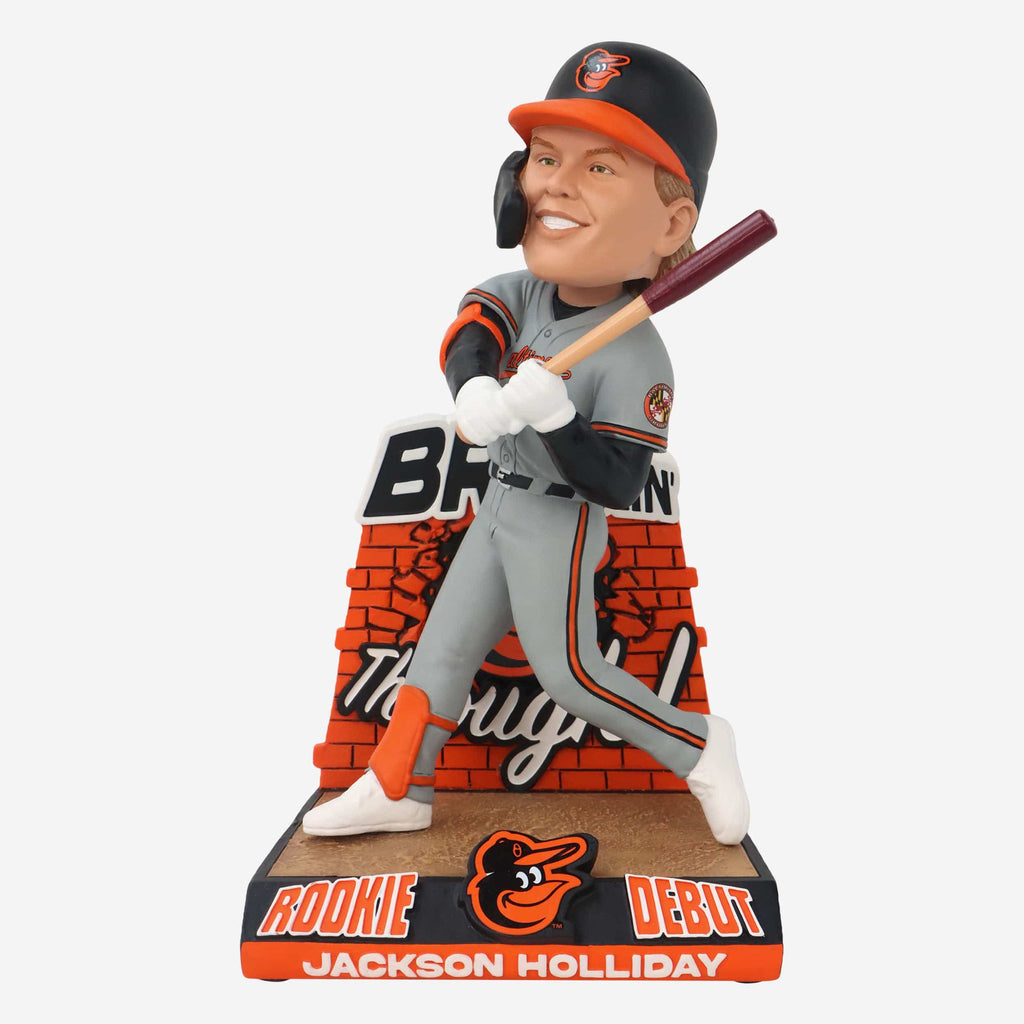 Jackson Holliday Baltimore Orioles Rookie Debut Bobblehead FOCO - FOCO.com