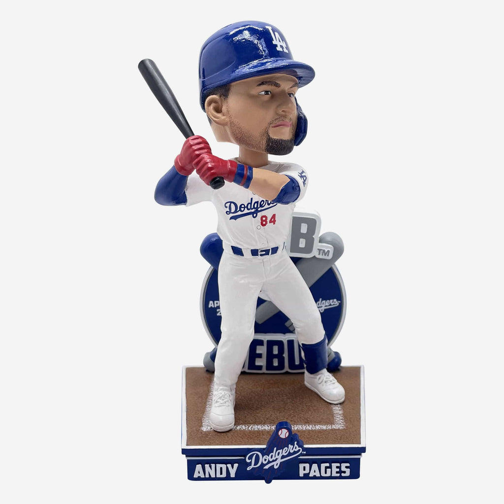 Andy Pages Los Angeles Dodgers Major League Debut Bobblehead FOCO