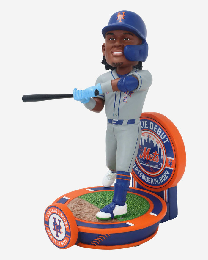 Luisangel Acuna New York Mets Rookie Debut Bobblehead FOCO - FOCO.com