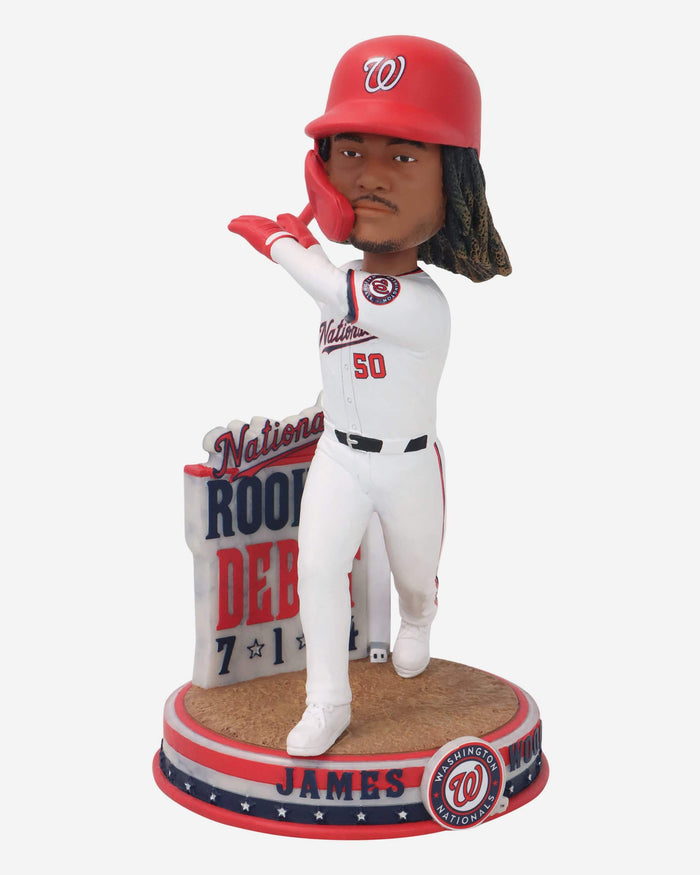 James Wood Washington Nationals Rookie Debut Bobblehead FOCO - FOCO.com