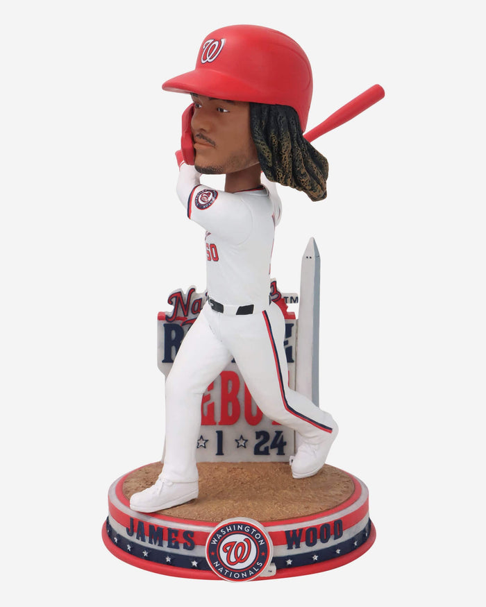 James Wood Washington Nationals Rookie Debut Bobblehead FOCO - FOCO.com