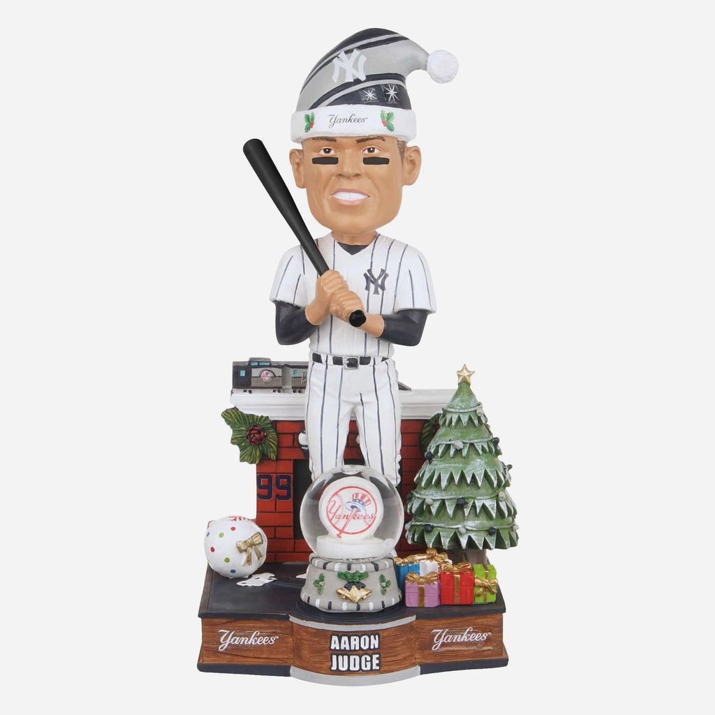 Aaron Judge New York Yankees Snow Globe Bobblehead FOCO - FOCO.com