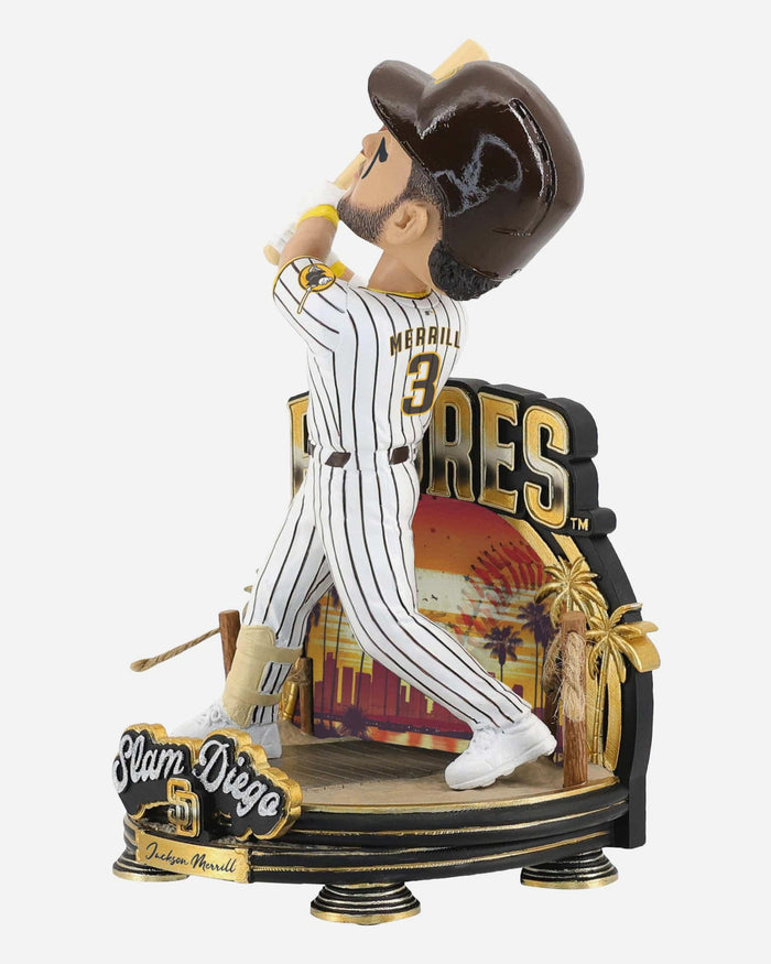 Jackson Merrill San Diego Padres Slam Diego Slugger Bobblehead FOCO - FOCO.com