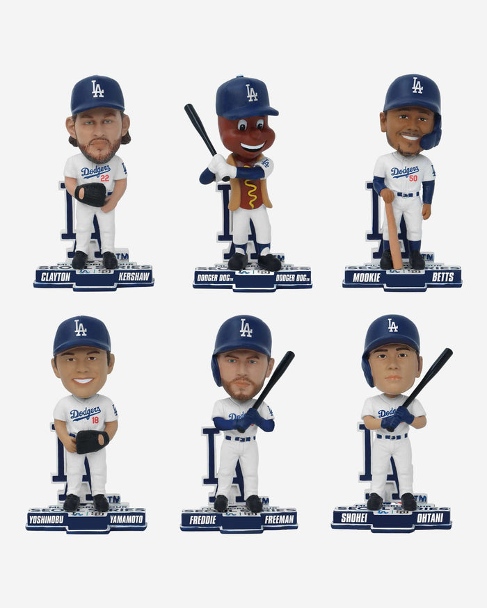 2024 World Series Bobbleheads Los Angeles Dodgers 2024 World
