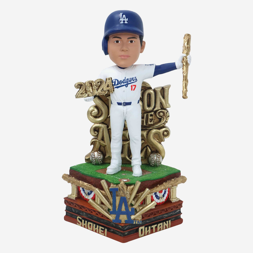 Shohei Ohtani Los Angeles Dodgers a Season for the Ages Commemorative Bobblehead FOCO - FOCO.com