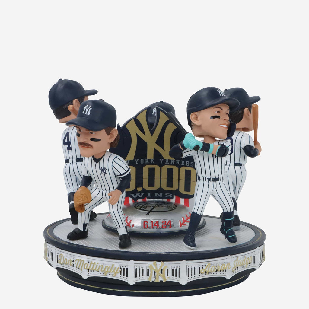 New York Yankees 10,000 Wins Spinner MIni Bobblehead Scene FOCO - FOCO.com