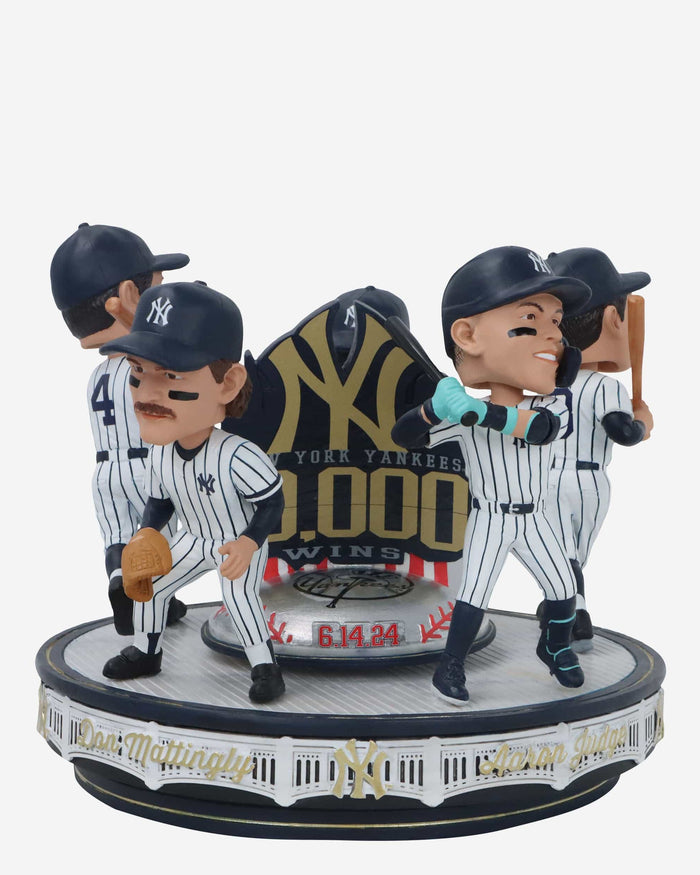New York Yankees 10,000 Wins Spinner MIni Bobblehead Scene FOCO - FOCO.com