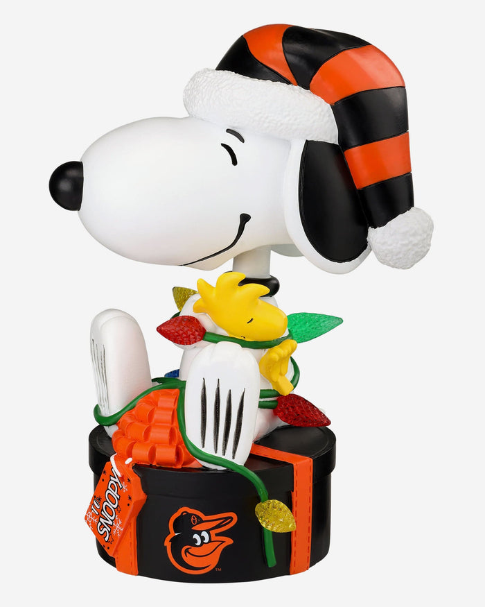 Baltimore Orioles Snoopy & Woodstock Peanuts Christmas Light Up