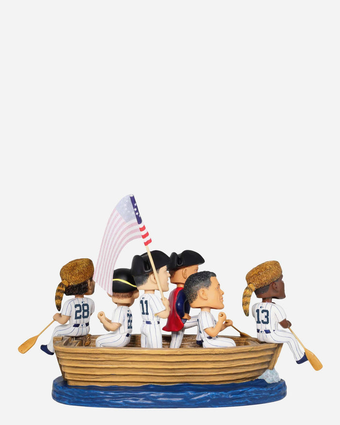 New York Yankees America's 250th Anniversary Crossing the Delaware Mini Bobblehead Scene FOCO - FOCO.com