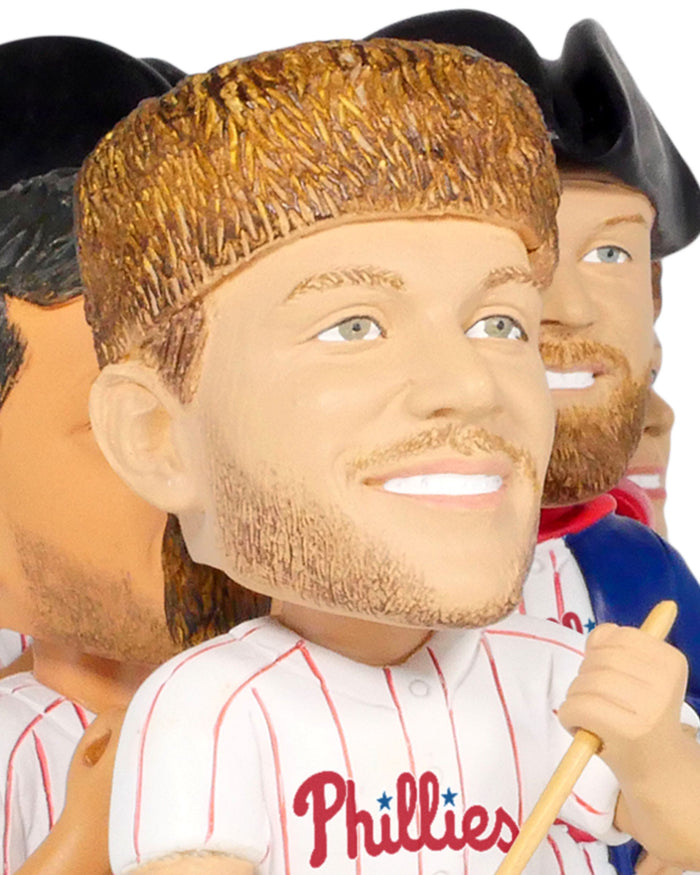 Philadelphia Phillies America's 250th Anniversary Crossing the Delaware Mini Bobblehead Scene FOCO - FOCO.com