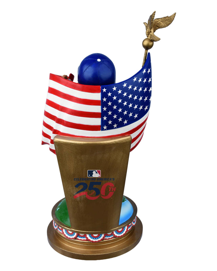 Mookie Betts Los Angeles Dodgers America's 250th Anniversary Flag Bobblehead FOCO - FOCO.com