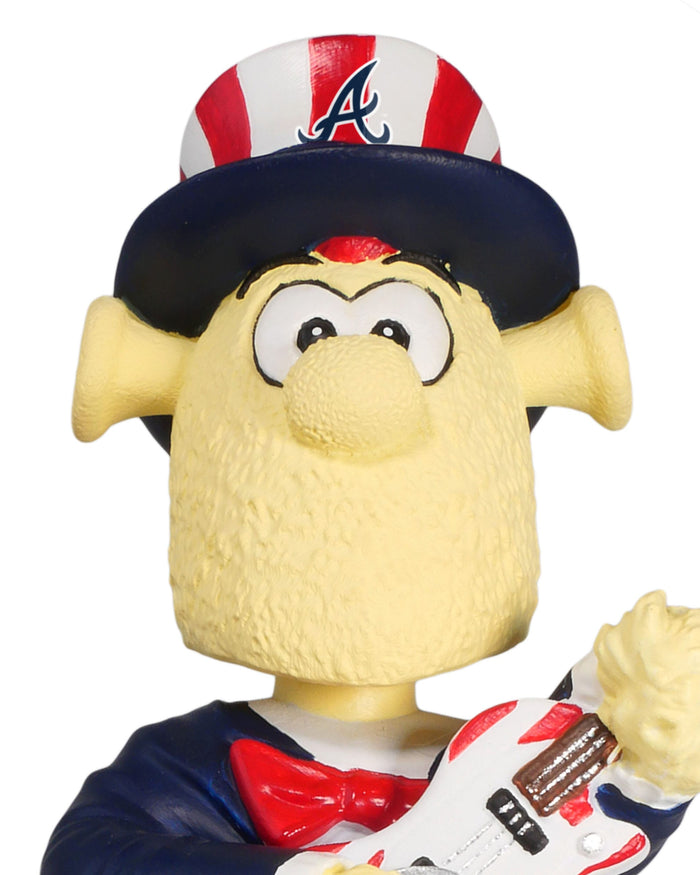 Blooper Atlanta Braves America's 250th Anniversary Star Spangled Banner Sound Chip Mascot Bobblehead