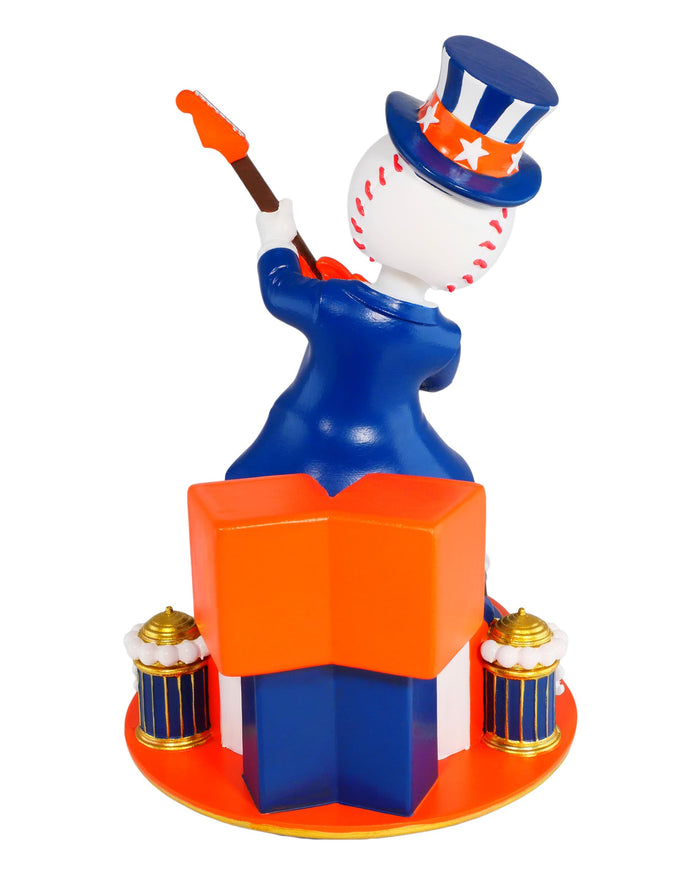 Mr Met New York Mets America's 250th Anniversary Star Spangled Banner Sound Chip Mascot Bobblehead