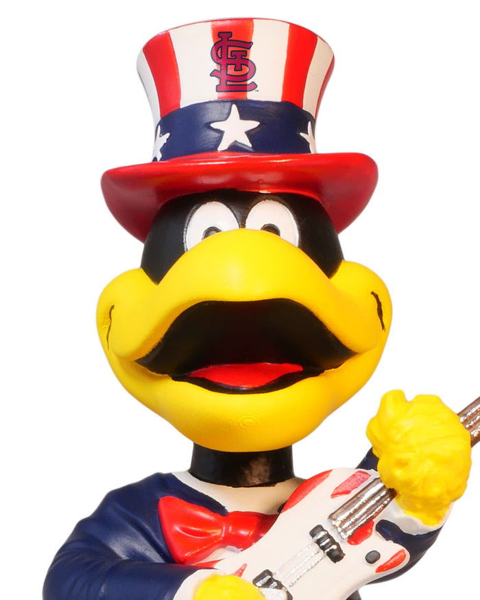Fredbird St Louis Cardinals America's 250th Anniversary Star Spangled Banner Sound Chip Mascot Bobblehead