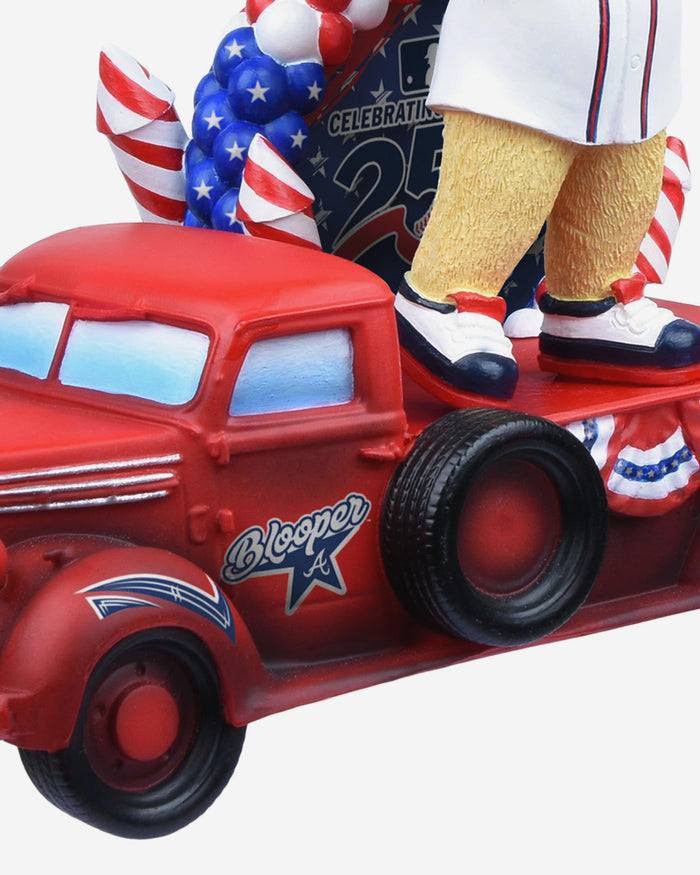 Blooper Atlanta Braves America's 250th Anniversary Parade Float Mascot Bobblehead FOCO - FOCO.com