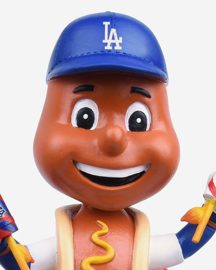 Dodger Dog Los Angeles Dodgers America's 250th Anniversary Parade Float Mascot Bobblehead FOCO - FOCO.com