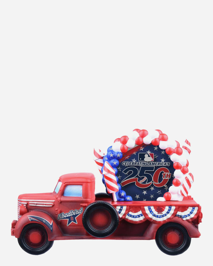 Fredbird St Louis Cardinals America's 250th Anniversary Parade Float Mascot Bobblehead FOCO - FOCO.com