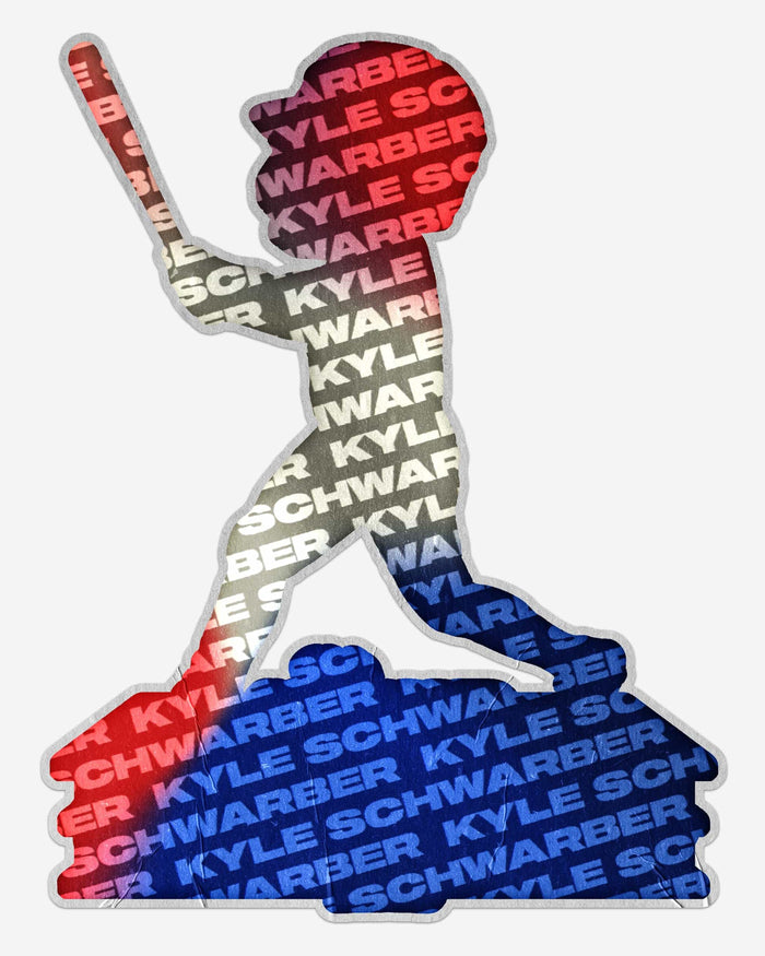 Kyle Schwarber Philadelphia Phillies 1,000th Career Hit Schwarbomb Milestone Bobblehead FOCO - FOCO.com