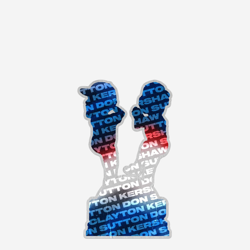 Don Sutton & Clayton Kershaw Los Angeles Dodgers 3,000 Career Strikeouts Milestone Dual Bobblehead FOCO - FOCO.com