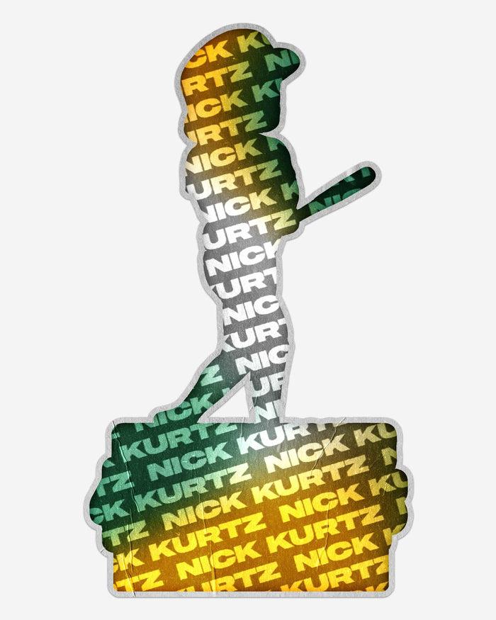 Nick Kurtz Athletics 4 Home Run Game Rookie Record Bobblehead FOCO - FOCO.com