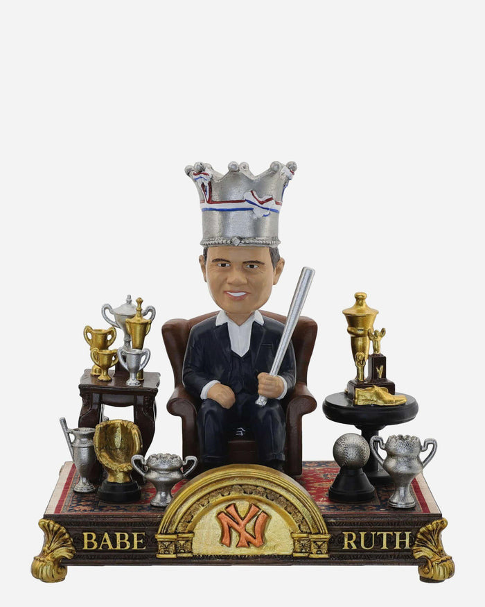 Babe Ruth New York Yankees Award Collection Mini Bobblehead Scene FOCO - FOCO.com