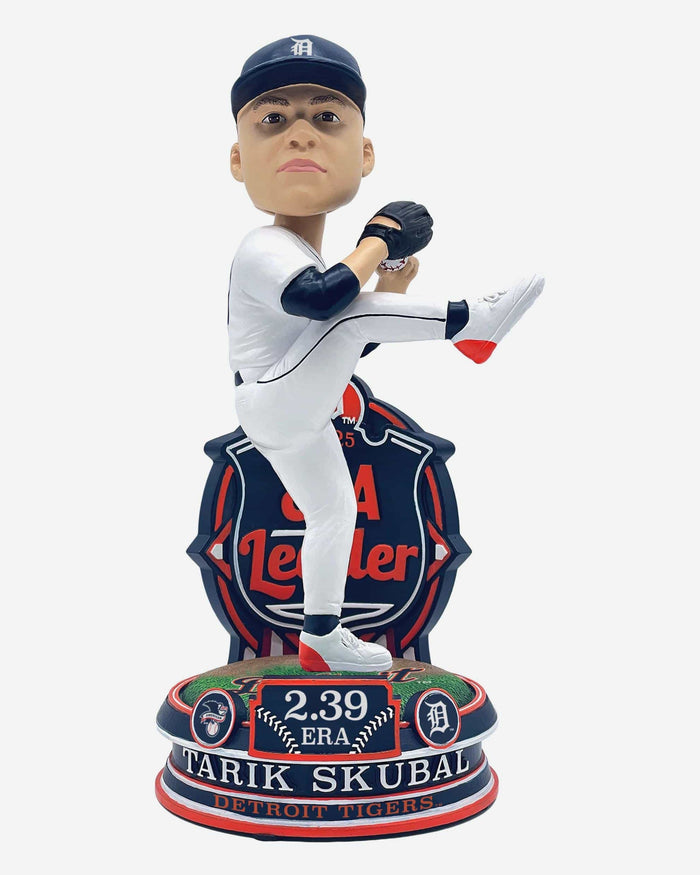 Tarik Skubal Detroit Tigers 2025 American League Best ERA Bobblehead FOCO - FOCO.com