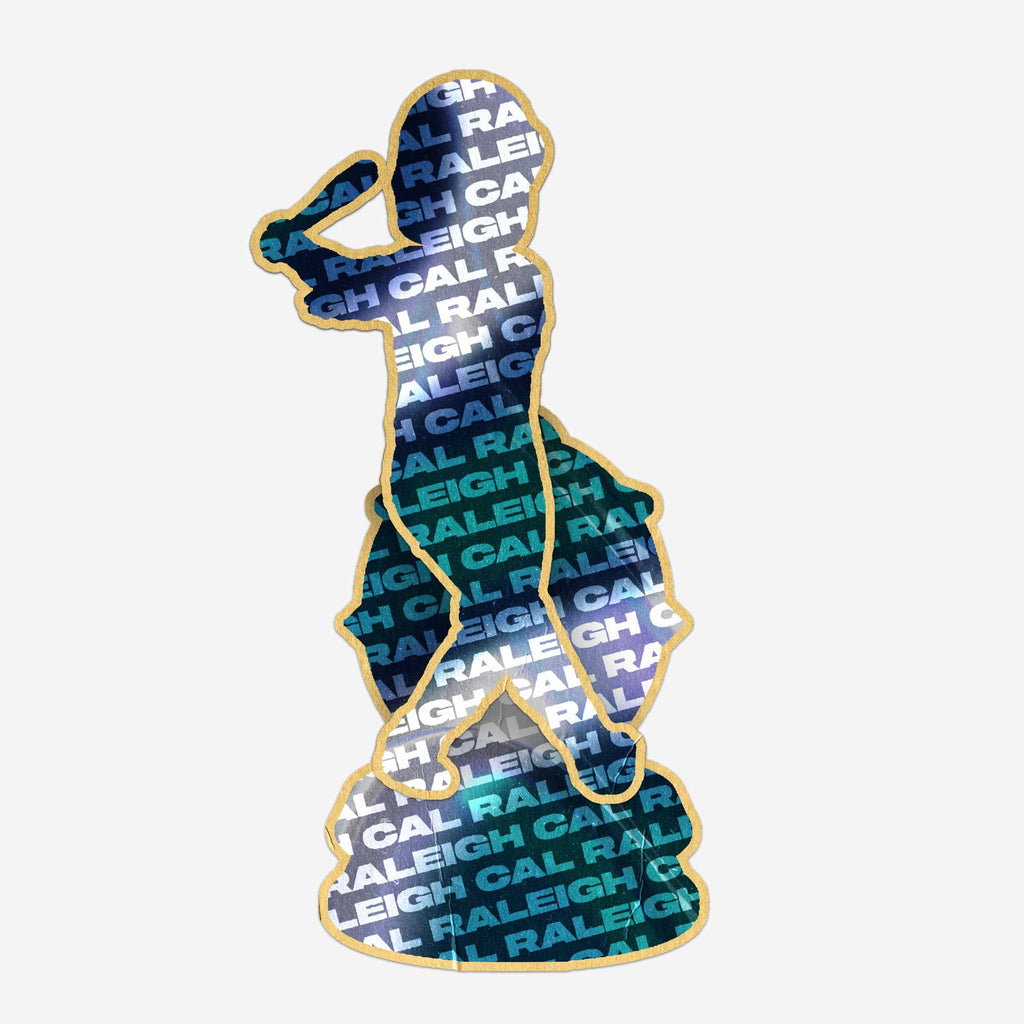 Cal Raleigh Seattle Mariners 2025 American League Home Run & RBI Leader Bobblehead FOCO - FOCO.com