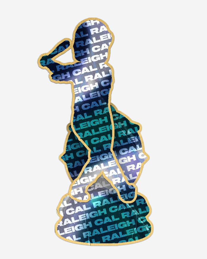 Cal Raleigh Seattle Mariners 2025 American League Home Run & RBI Leader Bobblehead FOCO - FOCO.com