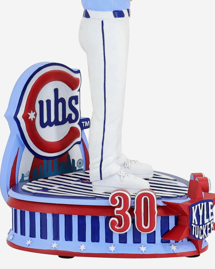 Kyle Tucker Chicago Cubs Alternate Uniform Bobblehead FOCO - FOCO.com