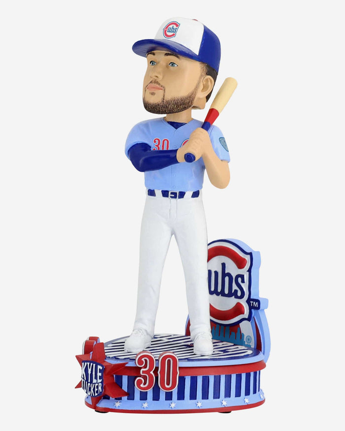 Kyle Tucker Chicago Cubs Alternate Uniform Bobblehead FOCO - FOCO.com