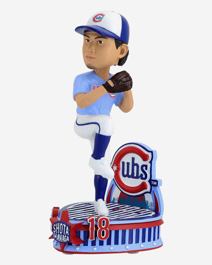 Shota Imanaga Chicago Cubs Alternate Uniform Bobblehead FOCO - FOCO.com