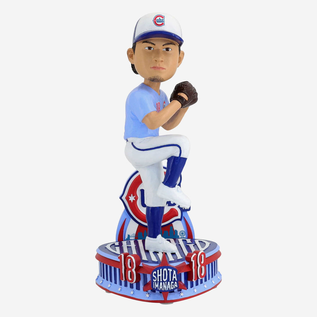 Shota Imanaga Chicago Cubs Alternate Uniform Bobblehead FOCO - FOCO.com